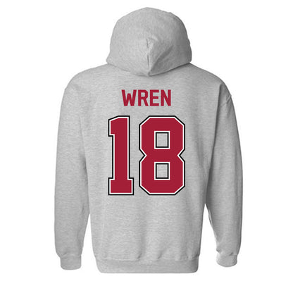 Arkansas - NCAA Women's Soccer : Avery Wren - Classic Fashion Shersey Hooded Sweatshirt-1