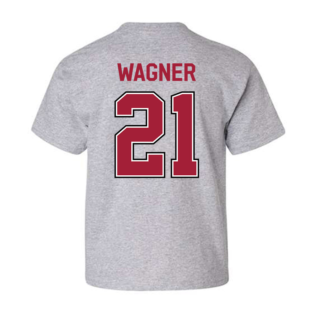 Arkansas - NCAA Men's Basketball : DJ Wagner - Classic Fashion Shersey Youth T-Shirt-1