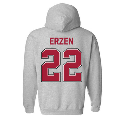 Arkansas - NCAA Women's Soccer : Ainsley Erzen - Classic Fashion Shersey Hooded Sweatshirt-1