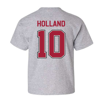 Arkansas - NCAA Baseball : Tyler Holland - Classic Fashion Shersey Youth T-Shirt-1
