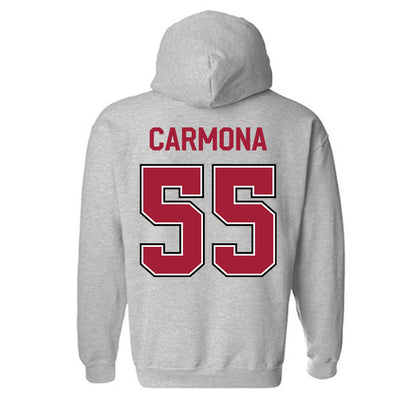 Arkansas - NCAA Football : Fernando Carmona - Classic Fashion Shersey Hooded Sweatshirt-1