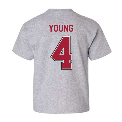 Arkansas - NCAA Football : Jordan Young - Classic Fashion Shersey Youth T-Shirt-1