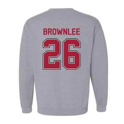 Arkansas - NCAA Women's Soccer : Jailyn Brownlee - Classic Fashion Shersey Crewneck Sweatshirt-1