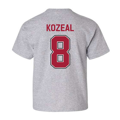 Arkansas - NCAA Baseball : Camden Kozeal - Classic Fashion Shersey Youth T-Shirt-1