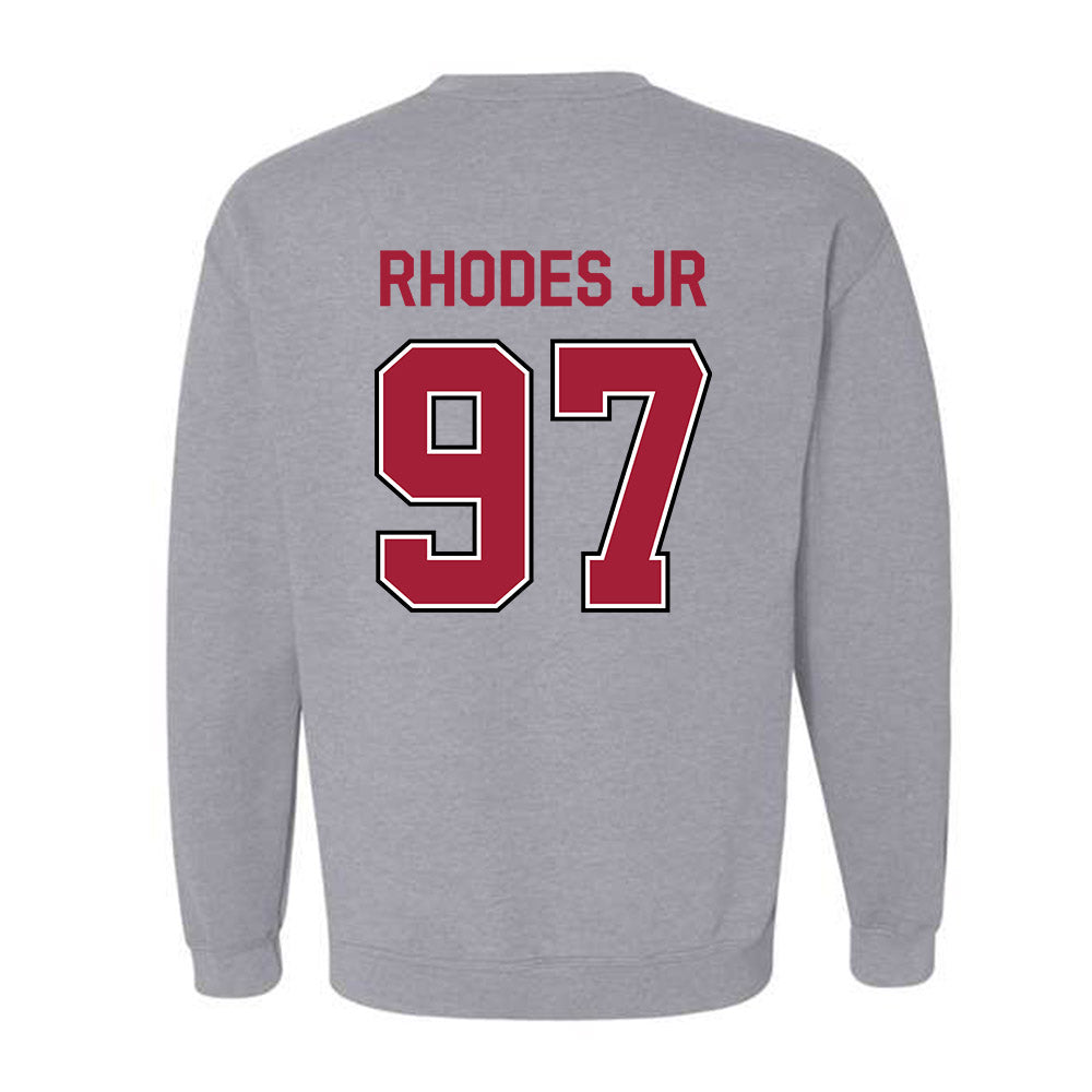 Arkansas - NCAA Football : Quincy Rhodes jr - Classic Fashion Shersey Crewneck Sweatshirt-1