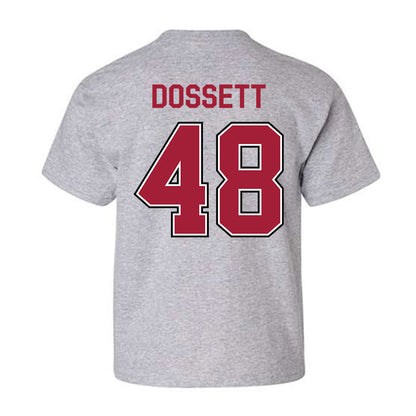 Arkansas - NCAA Baseball : Cooper Dossett - Classic Fashion Shersey Youth T-Shirt-1