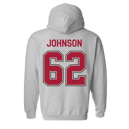 Arkansas - NCAA Football : Alex Johnson - Classic Fashion Shersey Hooded Sweatshirt-1