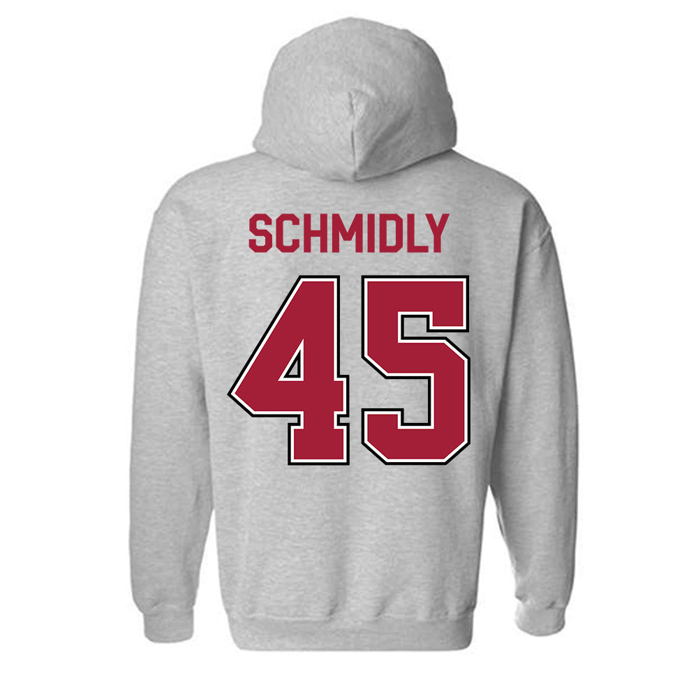 Arkansas - NCAA Football : Max Schmidly - Classic Fashion Shersey Hooded Sweatshirt-1