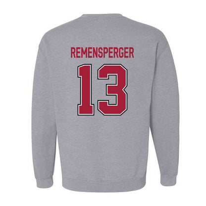 Arkansas - NCAA Women's Volleyball : Kiki Remensperger - Classic Fashion Shersey Crewneck Sweatshirt-1