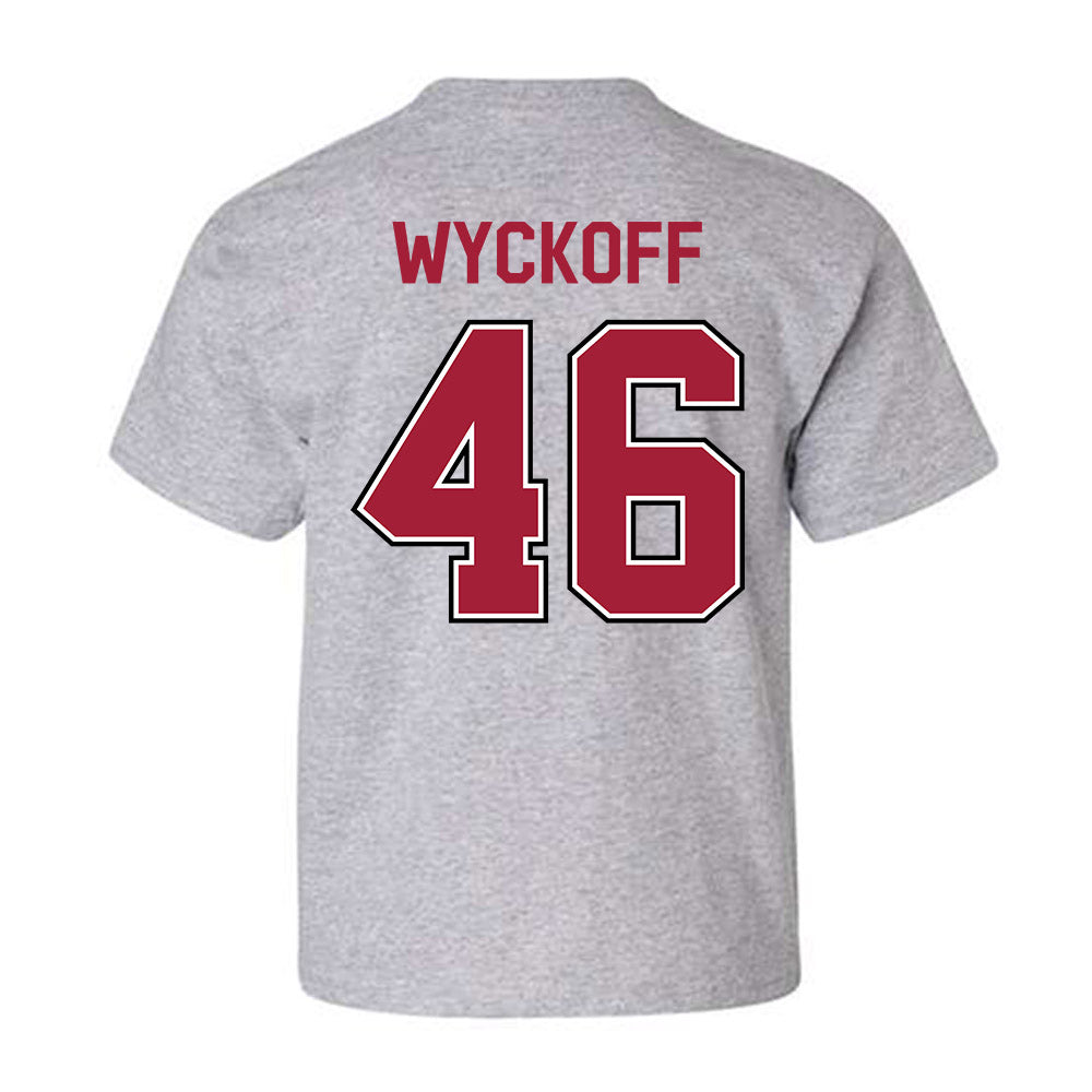 Arkansas - NCAA Softball : Kailey Wyckoff - Classic Fashion Shersey Youth T-Shirt-1