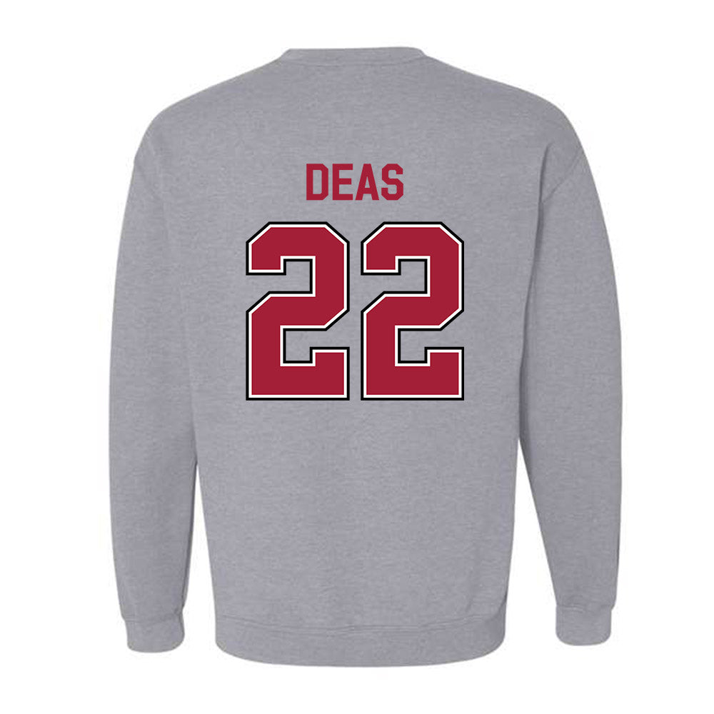 Arkansas - NCAA Women's Basketball : Bonnie Deas - Classic Fashion Shersey Crewneck Sweatshirt-1