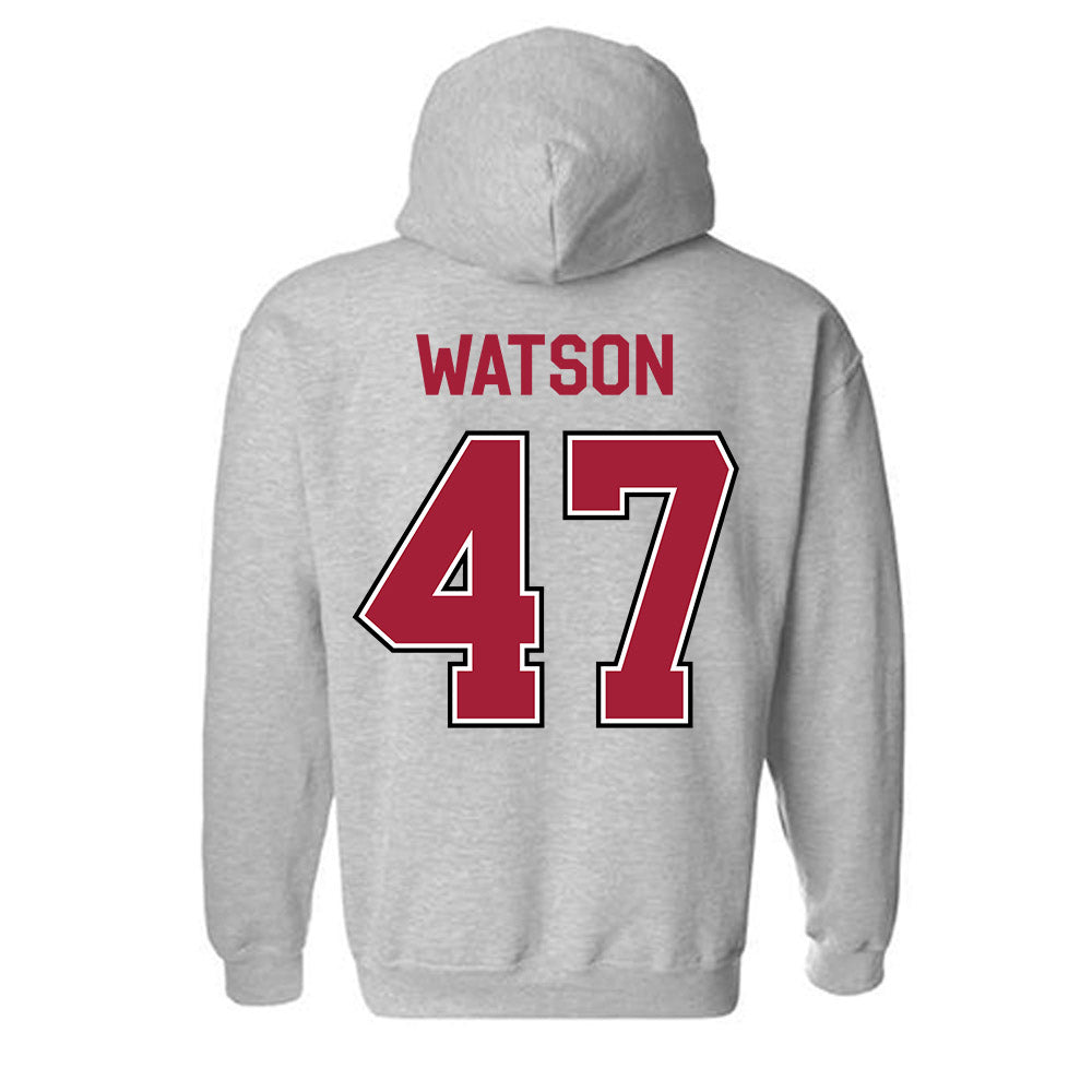 Arkansas - NCAA Football : Braylon Watson - Classic Fashion Shersey Hooded Sweatshirt-1