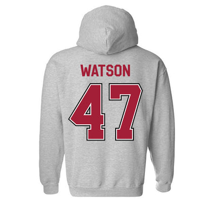 Arkansas - NCAA Football : Braylon Watson - Classic Fashion Shersey Hooded Sweatshirt-1