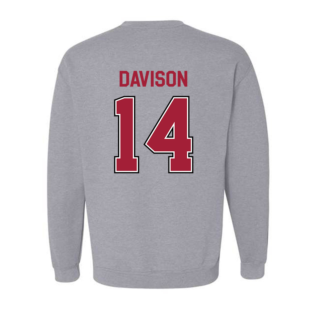 Arkansas - NCAA Softball : Karlie Davison - Classic Fashion Shersey Crewneck Sweatshirt-1