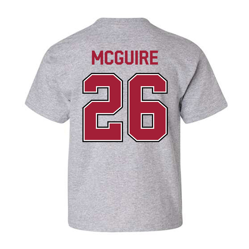 Arkansas - NCAA Baseball : Tate McGuire - Classic Fashion Shersey Youth T-Shirt-1