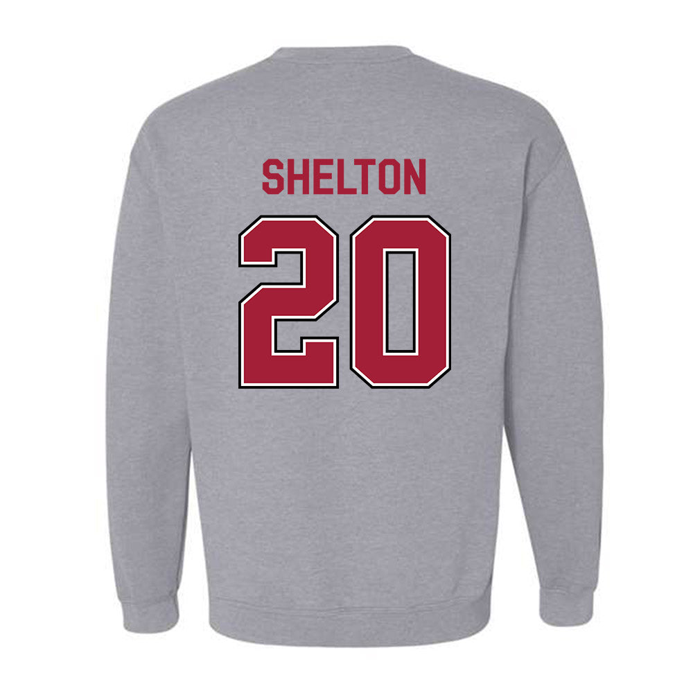 Arkansas - NCAA Football : Jayden Shelton - Classic Fashion Shersey Crewneck Sweatshirt-1