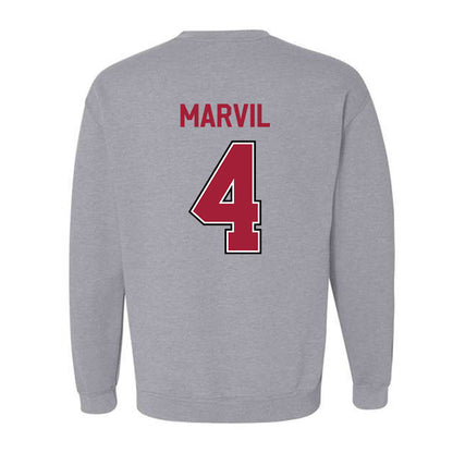 Arkansas - NCAA Women's Soccer : Presley Marvil - Classic Fashion Shersey Crewneck Sweatshirt-1