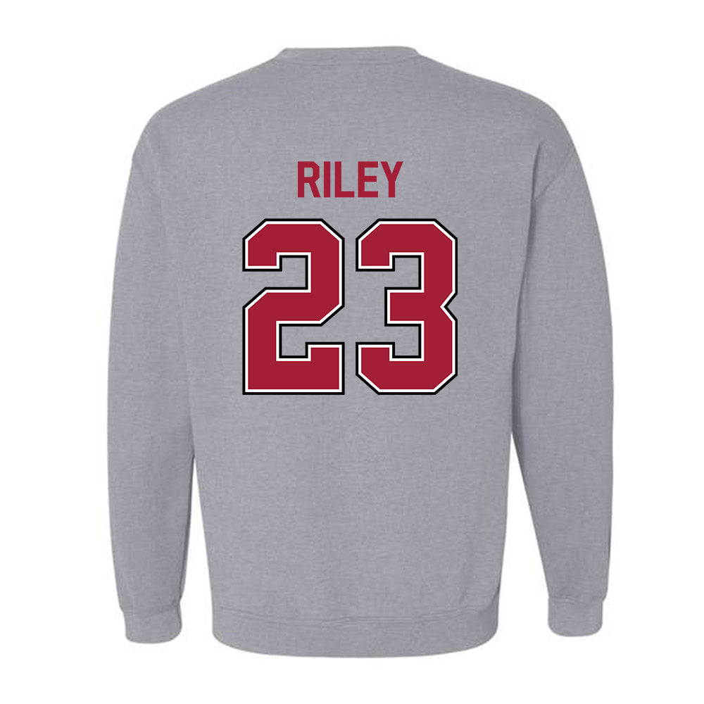 Arkansas - NCAA Women's Soccer : Ella Riley - Classic Fashion Shersey Crewneck Sweatshirt-1