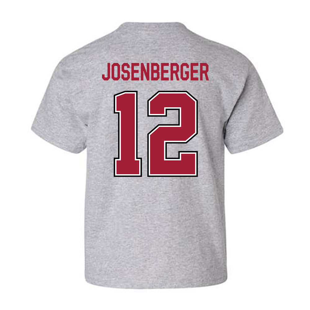 Arkansas - NCAA Baseball : Tavian Josenberger - Classic Fashion Shersey Youth T-Shirt-1