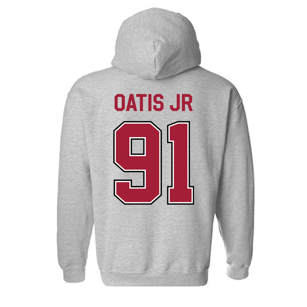 Arkansas - NCAA Football : Kevin Oatis jr - Classic Fashion Shersey Hooded Sweatshirt-1