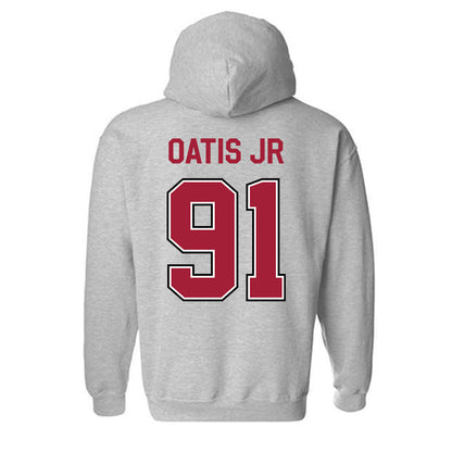 Arkansas - NCAA Football : Kevin Oatis jr - Classic Fashion Shersey Hooded Sweatshirt-1