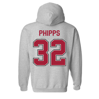 Arkansas - NCAA Football : Landon Phipps - Classic Fashion Shersey Hooded Sweatshirt-1