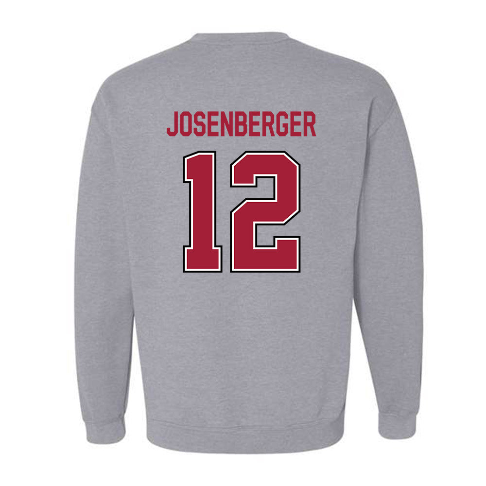 Arkansas - NCAA Baseball : Tavian Josenberger - Classic Fashion Shersey Crewneck Sweatshirt-1