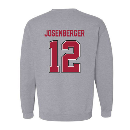 Arkansas - NCAA Baseball : Tavian Josenberger - Classic Fashion Shersey Crewneck Sweatshirt-1