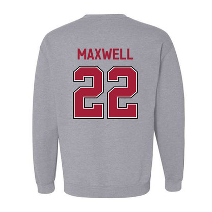 Arkansas - NCAA Baseball : Logan Maxwell - Classic Fashion Shersey Crewneck Sweatshirt-1