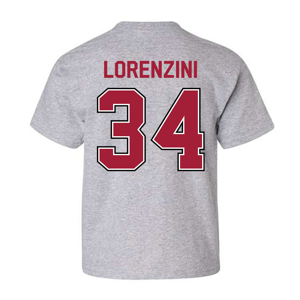 Arkansas - NCAA Baseball : Joey Lorenzini - Classic Fashion Shersey Youth T-Shirt-1