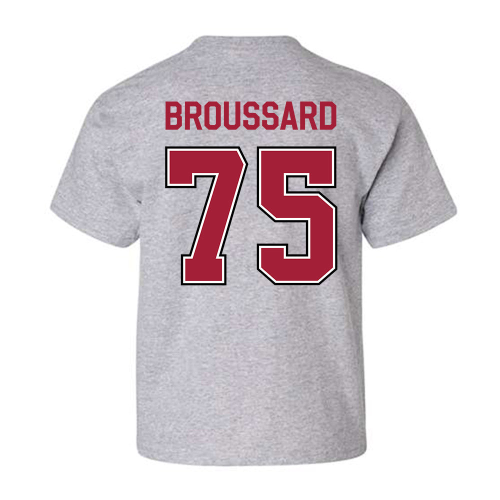 Arkansas - NCAA Football : Kavion Broussard - Classic Fashion Shersey Youth T-Shirt-1