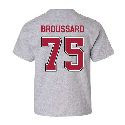 Arkansas - NCAA Football : Kavion Broussard - Classic Fashion Shersey Youth T-Shirt-1