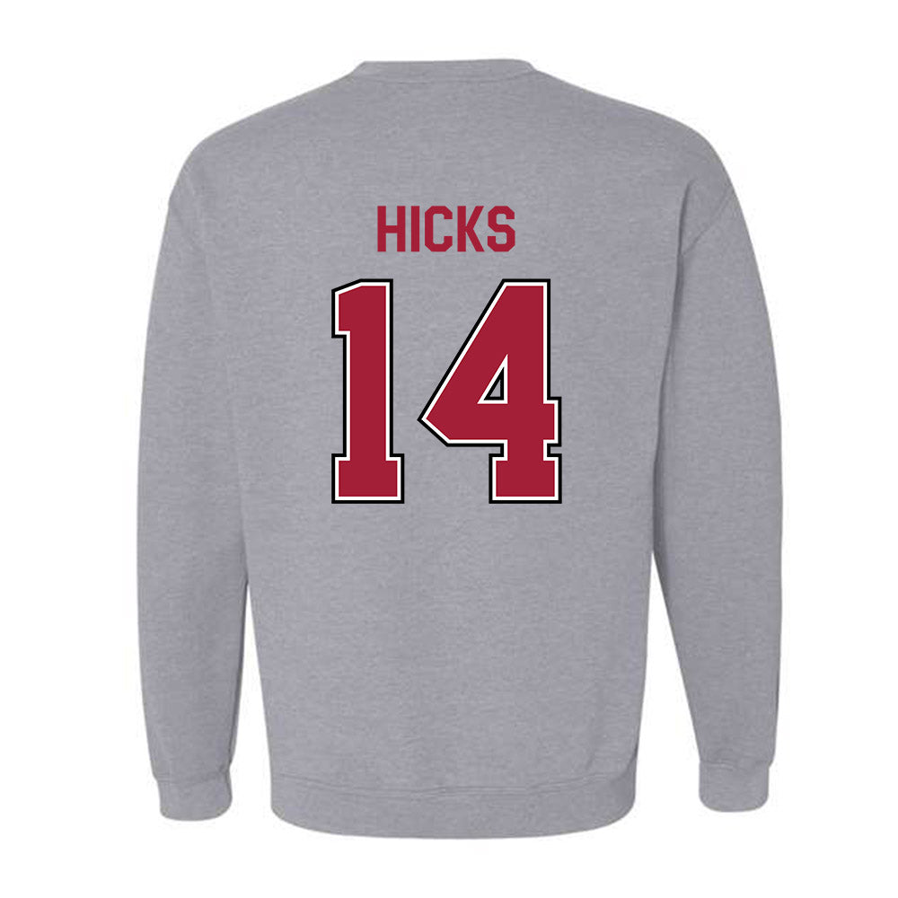 Arkansas - NCAA Women's Volleyball : Rosana Hicks - Classic Fashion Shersey Crewneck Sweatshirt-1