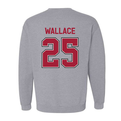 Arkansas - NCAA Football : Tavion Wallace - Classic Fashion Shersey Crewneck Sweatshirt-1