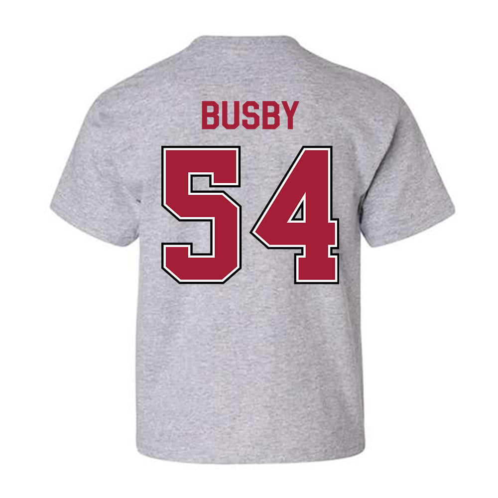 Arkansas - NCAA Baseball : Kel Busby - Classic Fashion Shersey Youth T-Shirt-1
