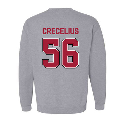 Arkansas - NCAA Baseball : Eli Crecelius - Classic Fashion Shersey Crewneck Sweatshirt-1