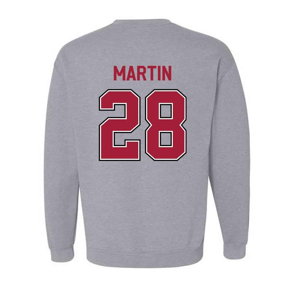 Arkansas - NCAA Baseball : Jordan Martin - Classic Fashion Shersey Crewneck Sweatshirt-1