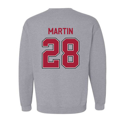 Arkansas - NCAA Baseball : Jordan Martin - Classic Fashion Shersey Crewneck Sweatshirt-1