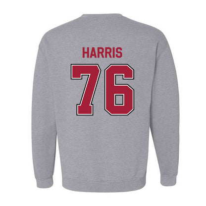 Arkansas - NCAA Football : E'Marion Harris - Classic Fashion Shersey Crewneck Sweatshirt-1