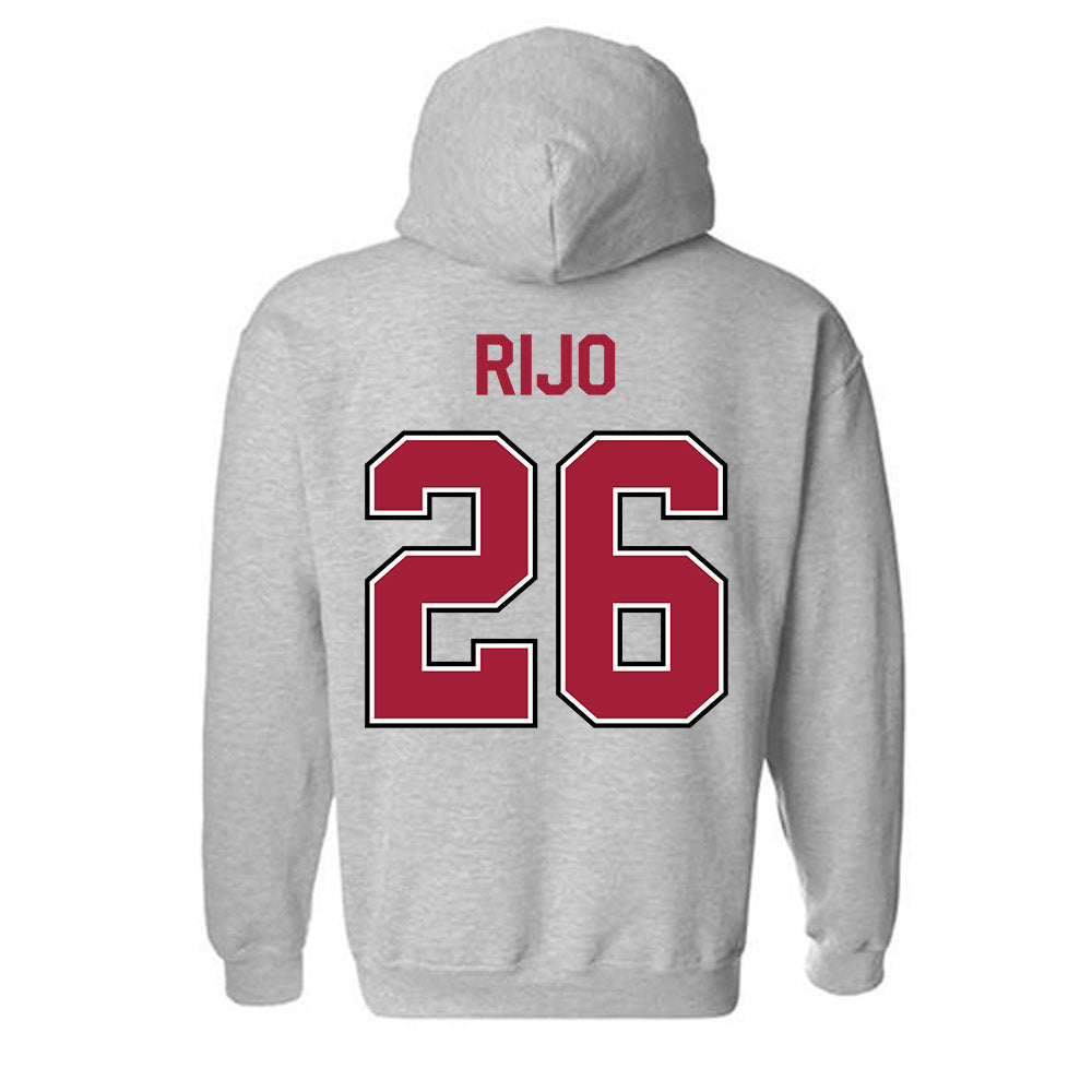 Arkansas - NCAA Softball : Atalyia Rijo - Classic Fashion Shersey Hooded Sweatshirt-1
