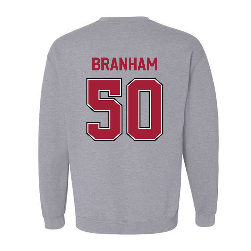 Arkansas - NCAA Football : Kobe Branham - Classic Fashion Shersey Crewneck Sweatshirt-1