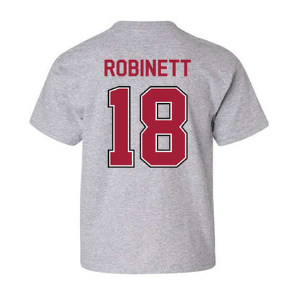 Arkansas - NCAA Baseball : Reese Robinett - Classic Fashion Shersey Youth T-Shirt-1