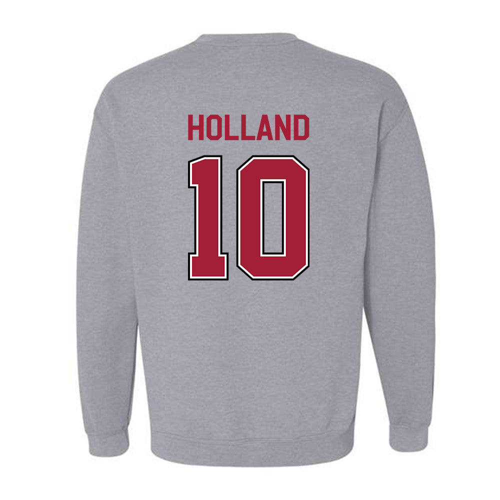 Arkansas - NCAA Baseball : Tyler Holland - Classic Fashion Shersey Crewneck Sweatshirt-1