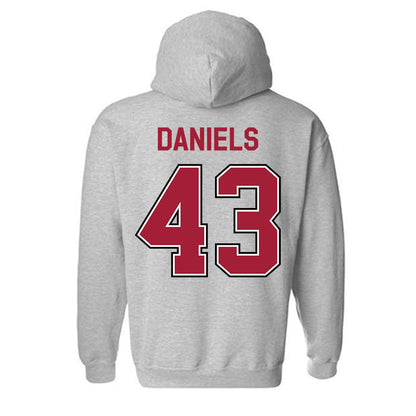 Arkansas - NCAA Women's Basketball : Makayla Daniels - Classic Fashion Shersey Hooded Sweatshirt-1