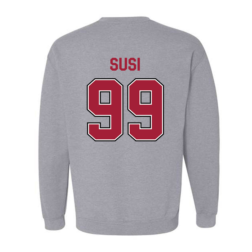 Arkansas - NCAA Women's Soccer : Zoe Susi - Classic Fashion Shersey Crewneck Sweatshirt-1