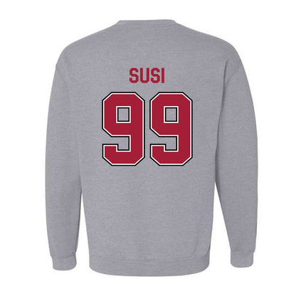 Arkansas - NCAA Women's Soccer : Zoe Susi - Classic Fashion Shersey Crewneck Sweatshirt-1