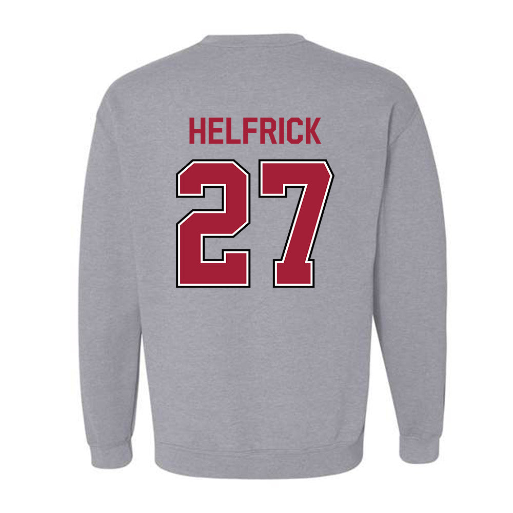 Arkansas - NCAA Baseball : Ryder Helfrick - Classic Fashion Shersey Crewneck Sweatshirt-1