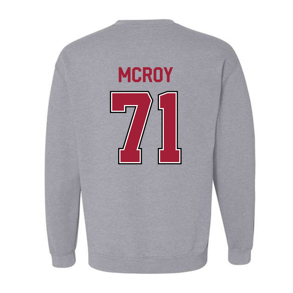 Arkansas - NCAA Football : Shaq McRoy - Classic Fashion Shersey Crewneck Sweatshirt-1