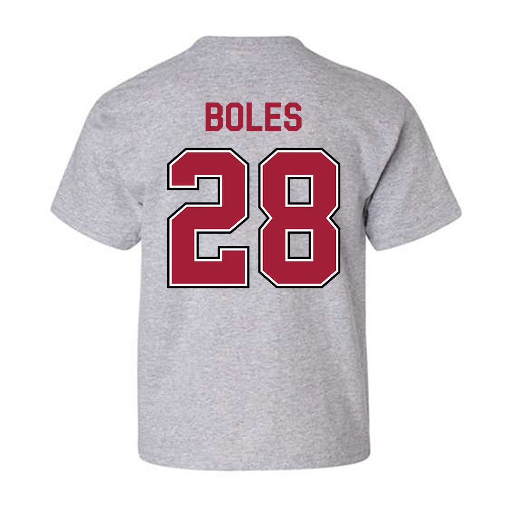 Arkansas - NCAA Baseball : Carson Boles - Classic Fashion Shersey Youth T-Shirt-1
