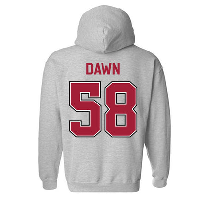 Arkansas - NCAA Football : Tim Dawn - Classic Fashion Shersey Hooded Sweatshirt-1